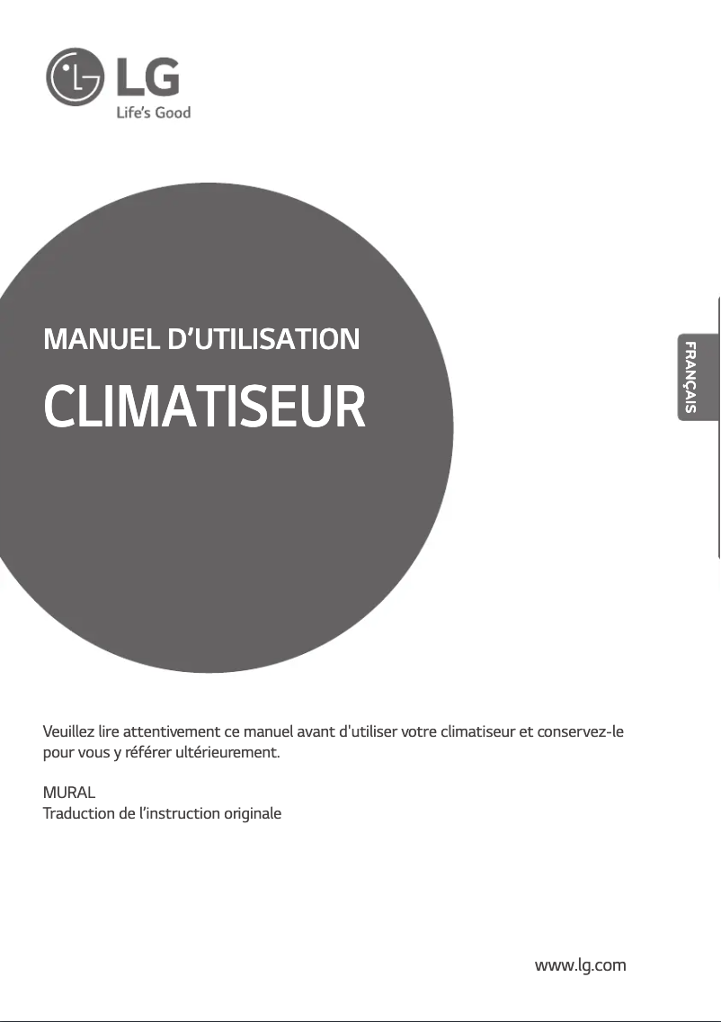 Page 1 of the manual User Manual LG MS09AQ