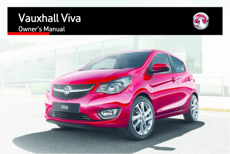 Page 1 de la notice Manuel utilisateur Vauxhall Viva (2016)