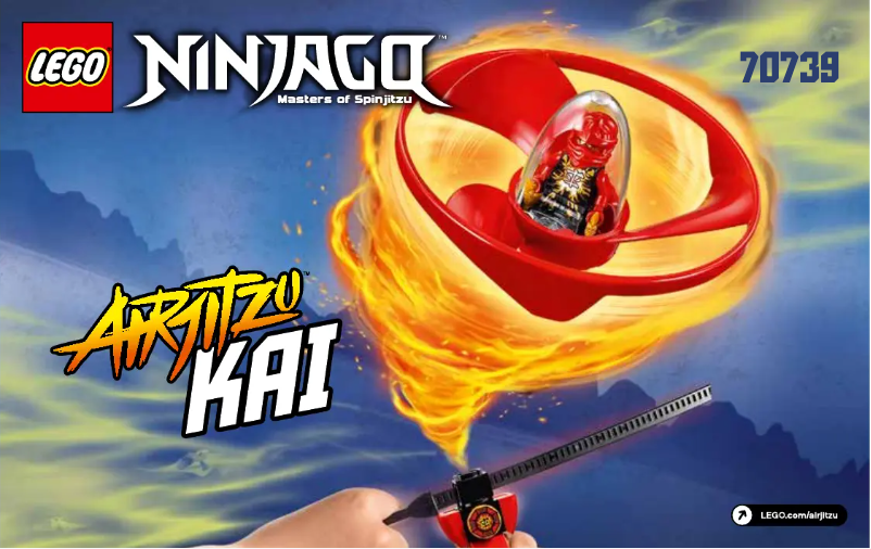 Página 1 del manual Manual de usuario Lego Ninjago 70739
