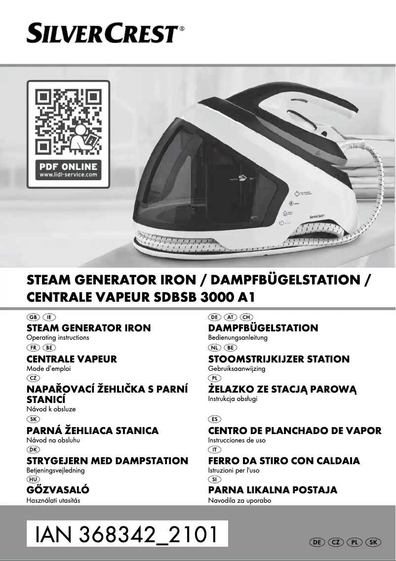 Página 1 del manual Manual de usuario SilverCrest SDBS 2400 A1