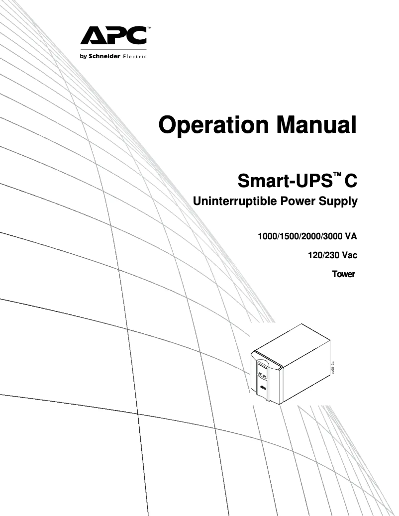 Página 1 del manual Manual de usuario APC Smart-UPS SMC1500C