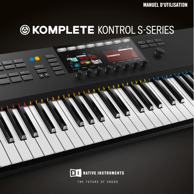 Page 1 de la notice Manuel utilisateur Native Instruments Komplete Kontrol S88 MK2
