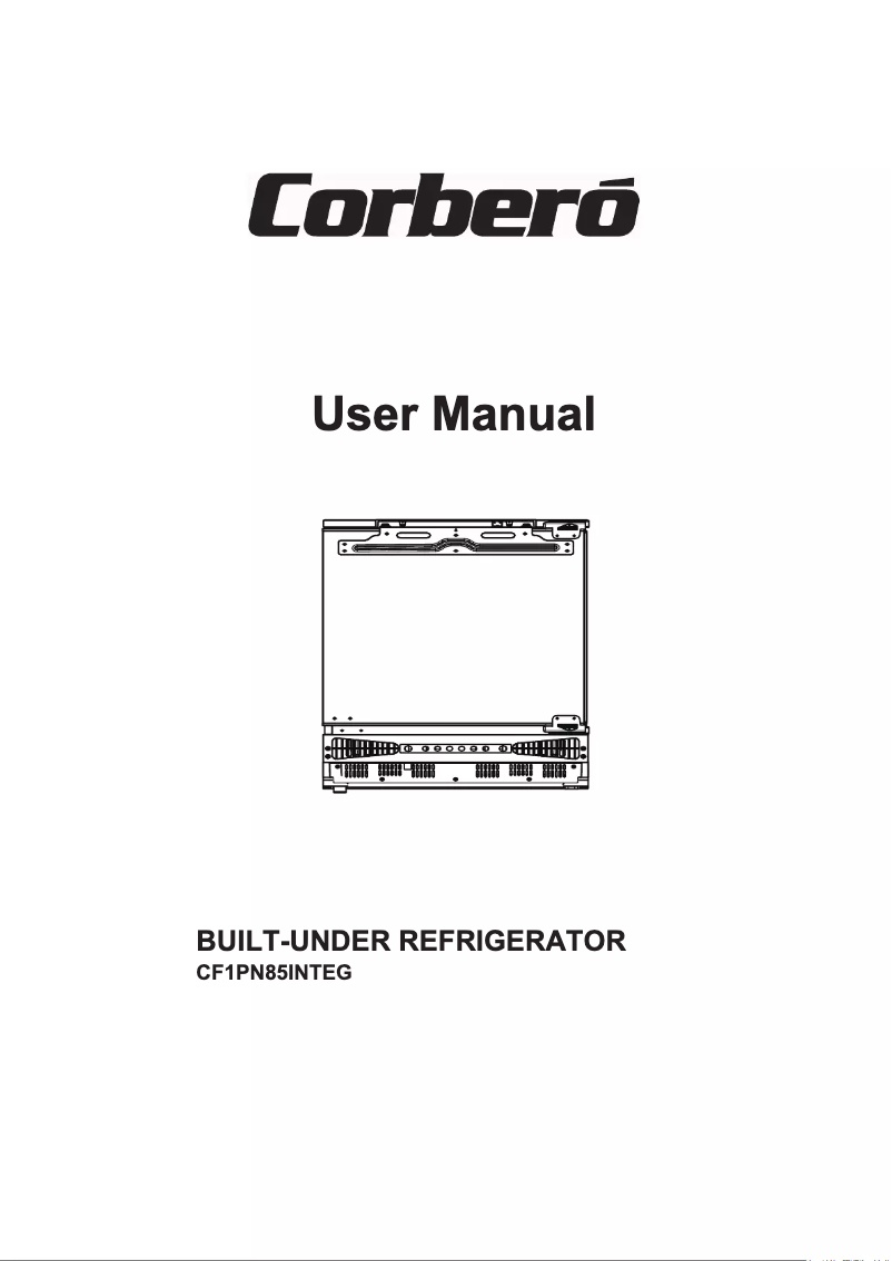 Page 1 de la notice Manuel utilisateur Corbero CF1PN85INTEG