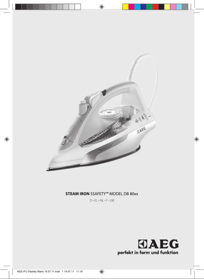 Página 1 del manual Manual de usuario AEG DB8050-U