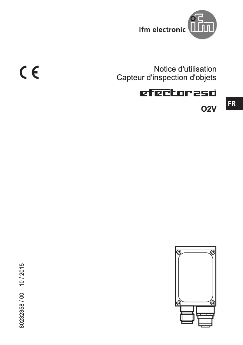 Página 1 del manual Manual de usuario IFM O2V121