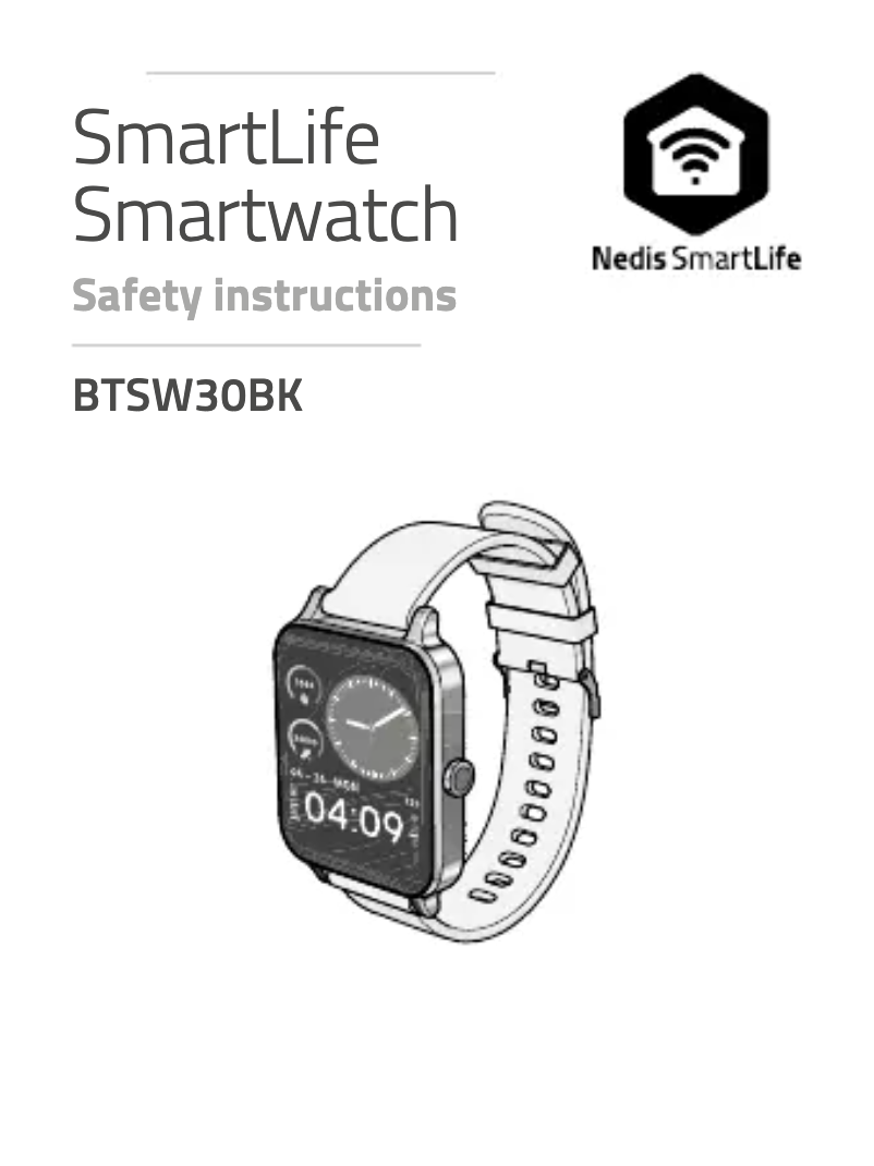 Page 1 de la notice Manuel utilisateur Nedis BTSW30BK