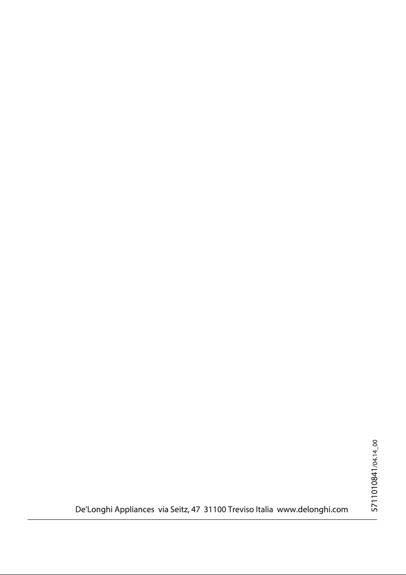 Page 1 de la notice Manuel utilisateur DeLonghi Dragon4 TRDS40820E