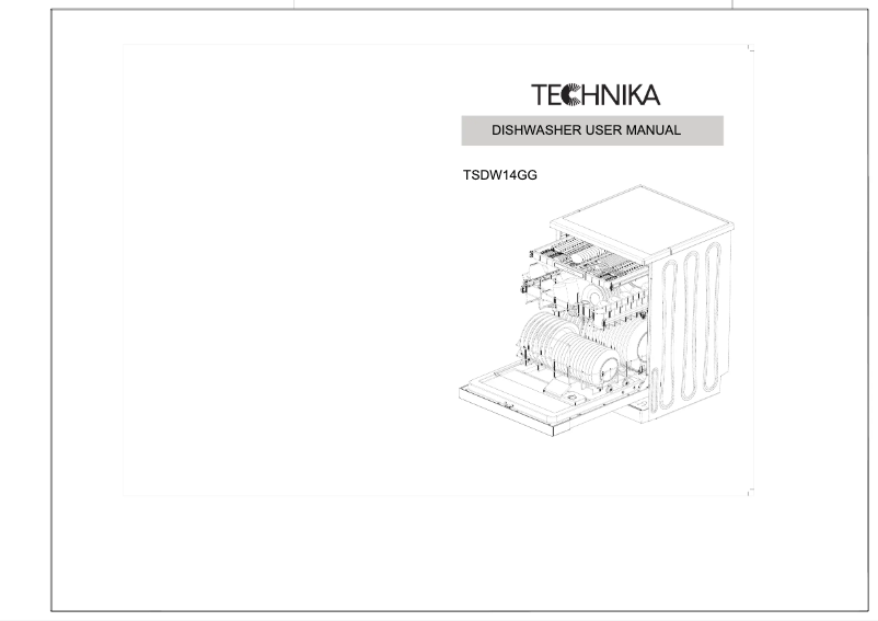 Página 1 del manual Manual de usuario Technika TSDW14GG
