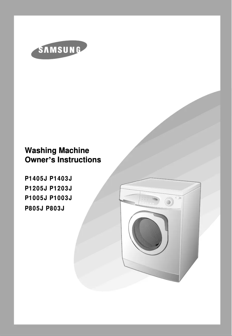 Page 1 de la notice Manuel utilisateur Samsung P1005J