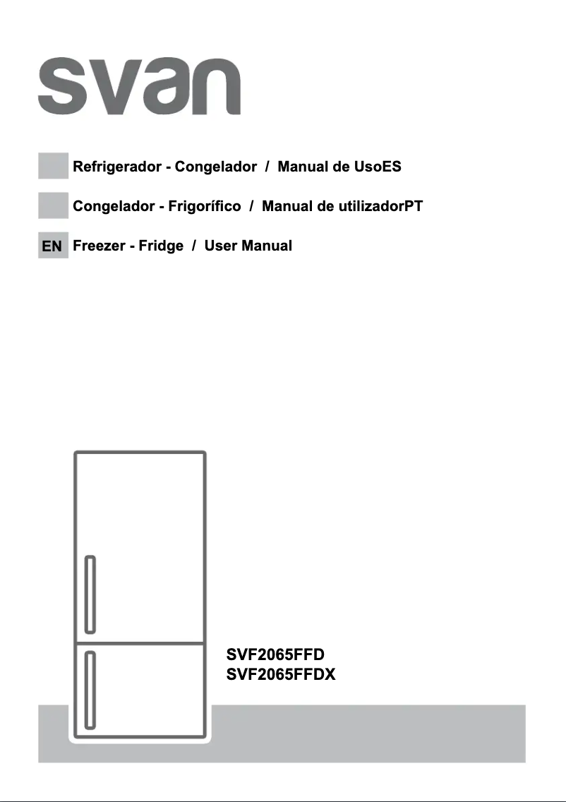 Page 1 de la notice Manuel utilisateur SVAN SVF2065FFD