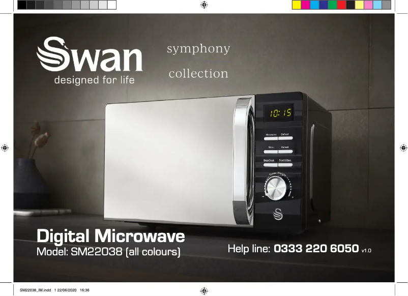 Page 1 de la notice Manuel utilisateur Swan SM22038BN