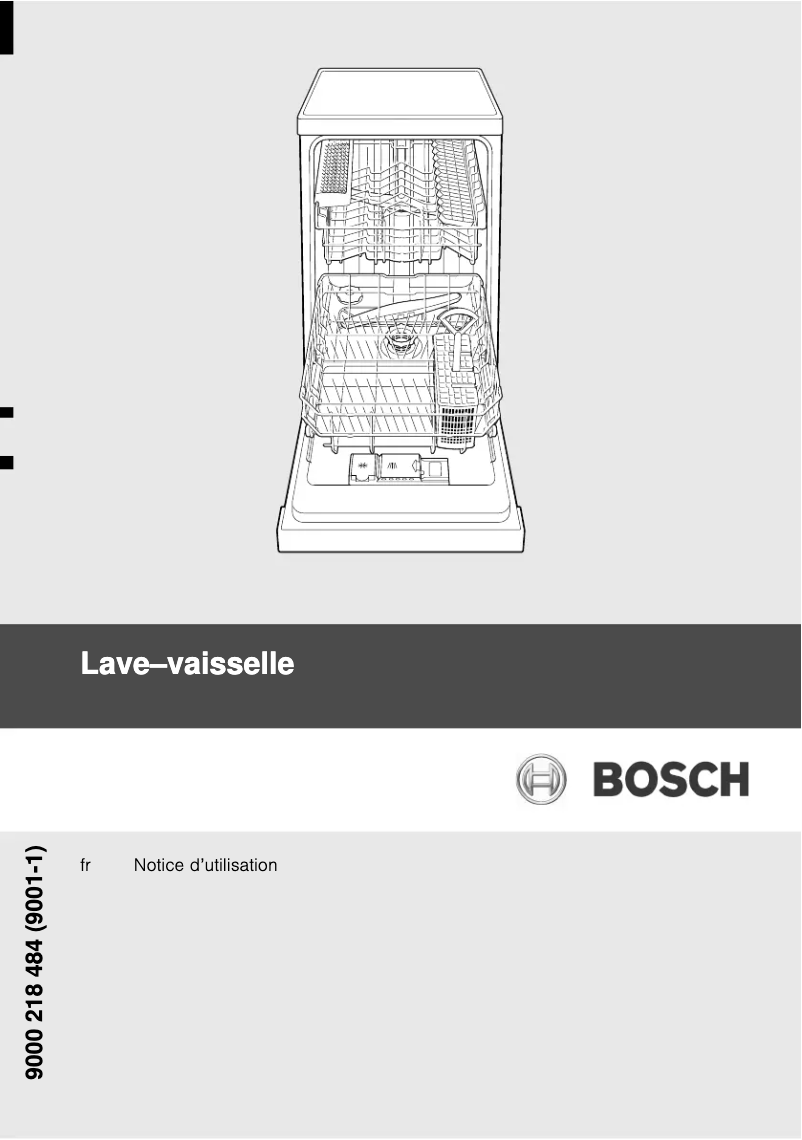 Page 1 de la notice Manuel utilisateur Bosch SRI55T25EU