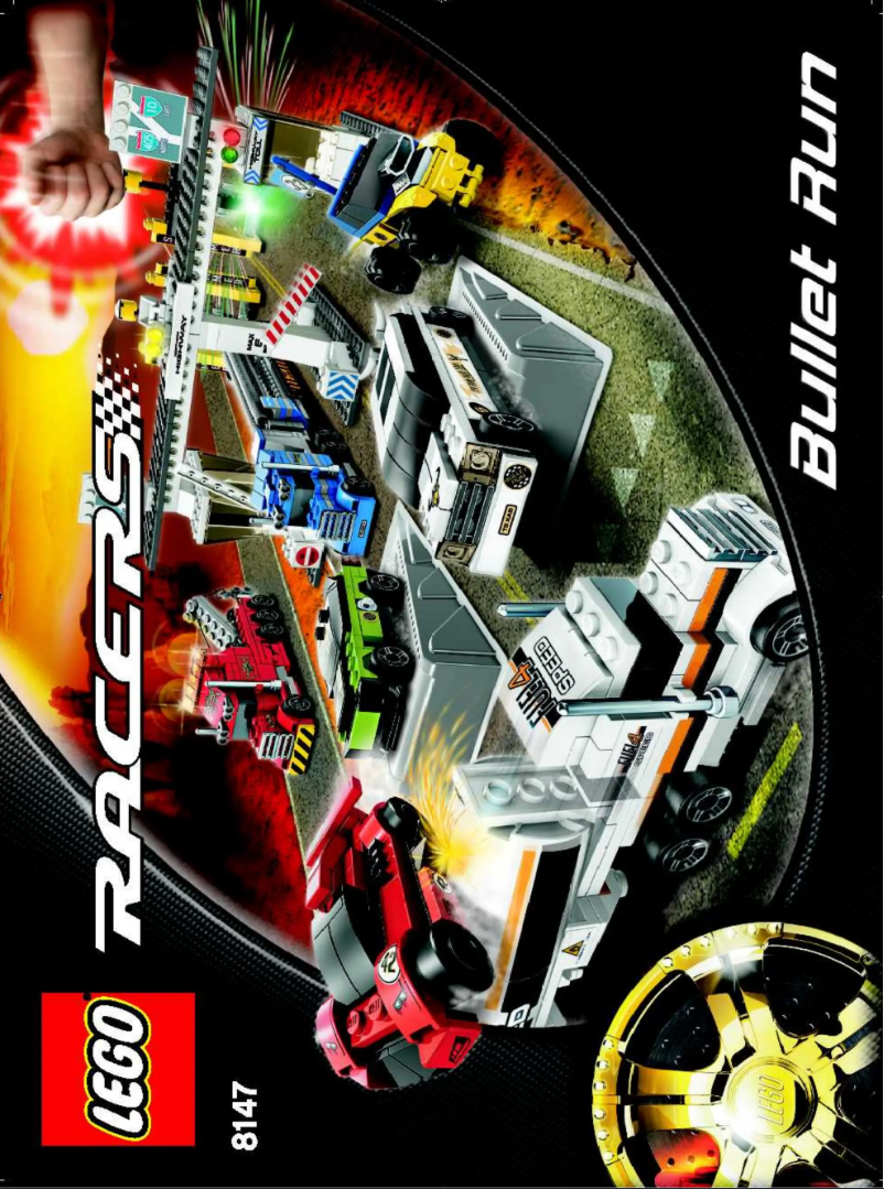 Page 1 de la notice Manuel utilisateur Lego Racers 8147