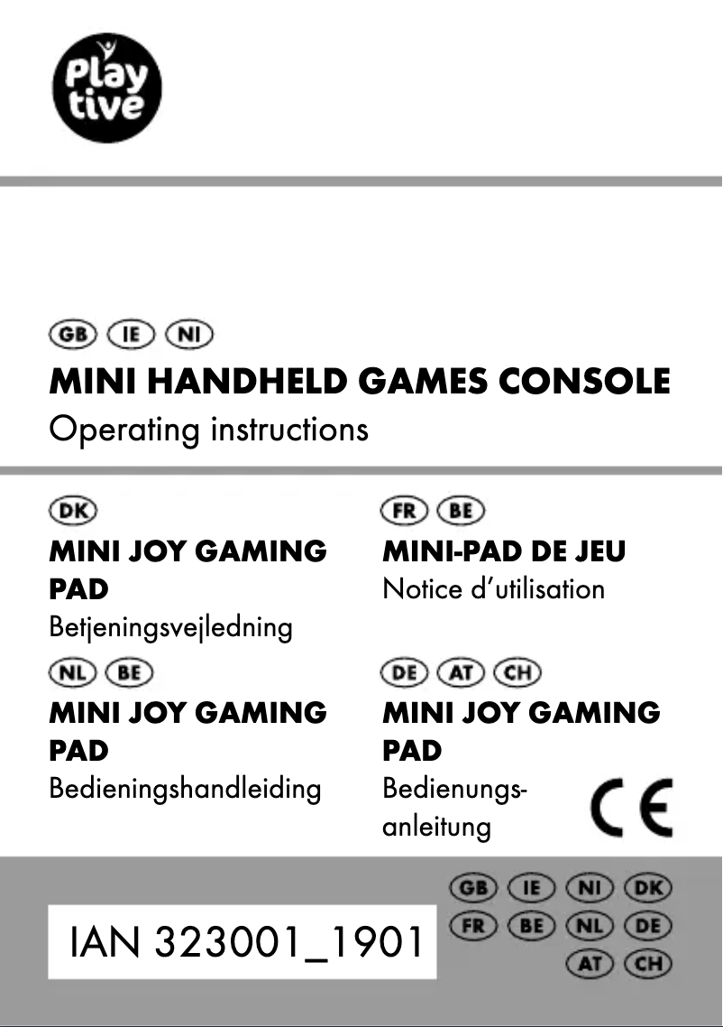 Página 1 del manual Manual de usuario Playtive IAN 323001