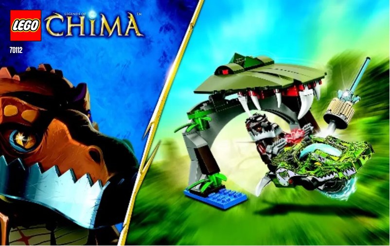 Página 1 del manual Manual de usuario Lego Chima 70112