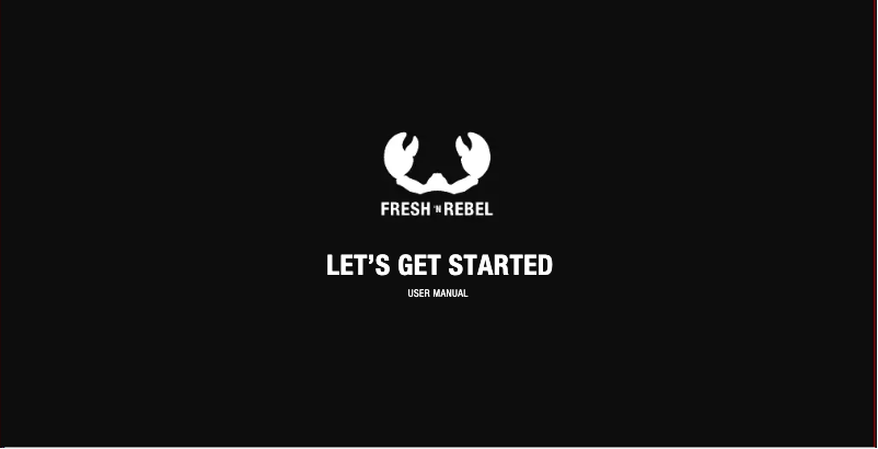 Page 1 de la notice Manuel utilisateur Fresh 'n Rebel Twins Tip