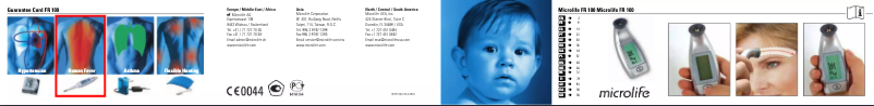Page 1 de la notice Manuel utilisateur Microlife FR 100