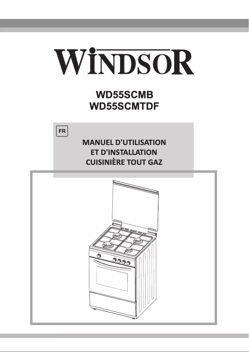 Page 1 de la notice Manuel utilisateur Windsor WD55SCMTDF