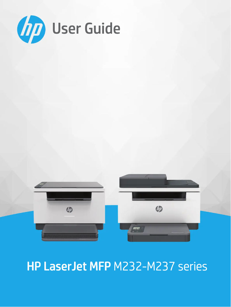 Página 1 del manual Manual de usuario HP LaserJet MFP M234sdn