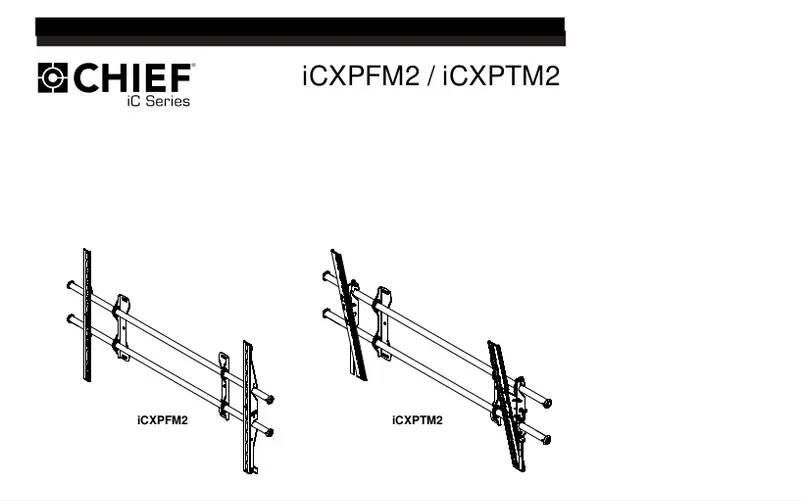 Page 1 de la notice Manuel utilisateur Chief ICSPTM1T03