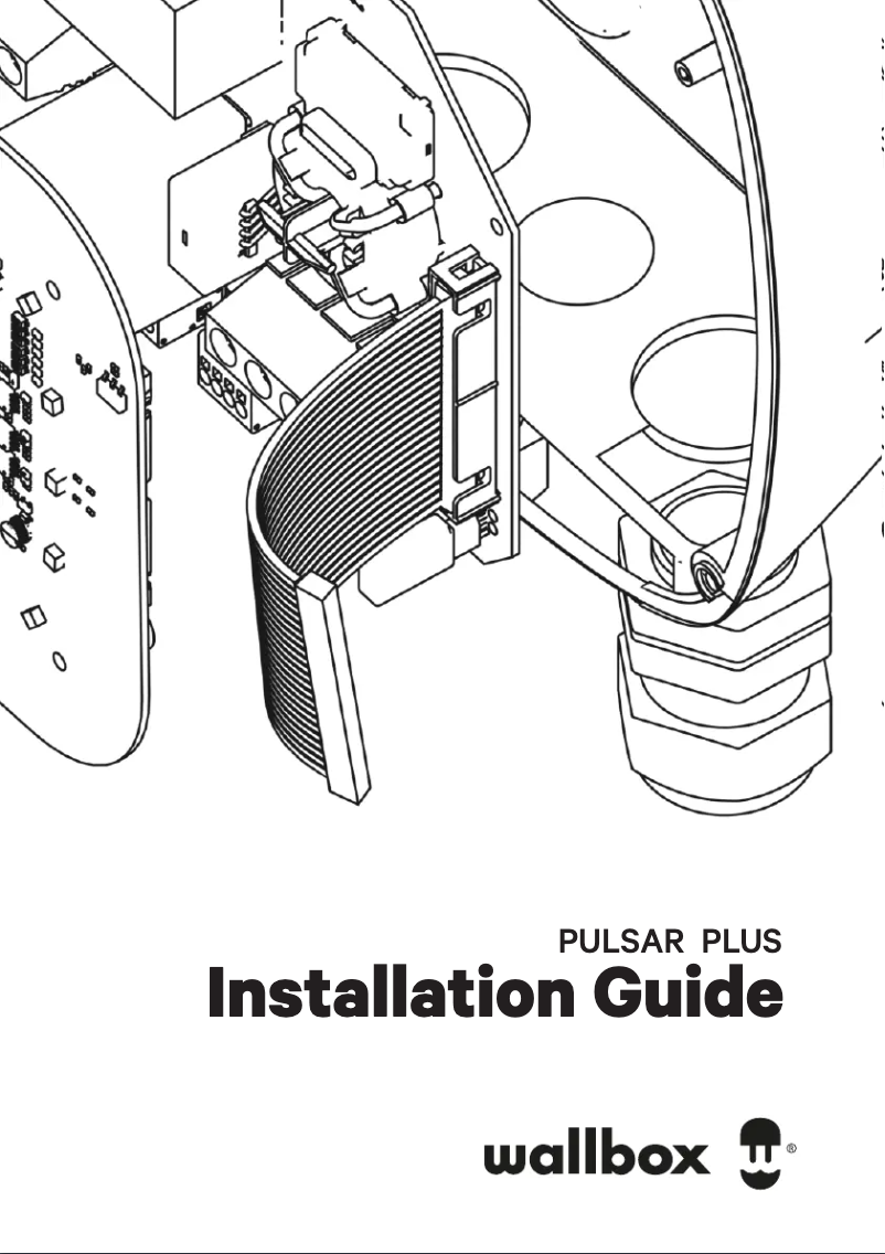 Page 1 de la notice Guide d'installation Wallbox Pulsar Plus