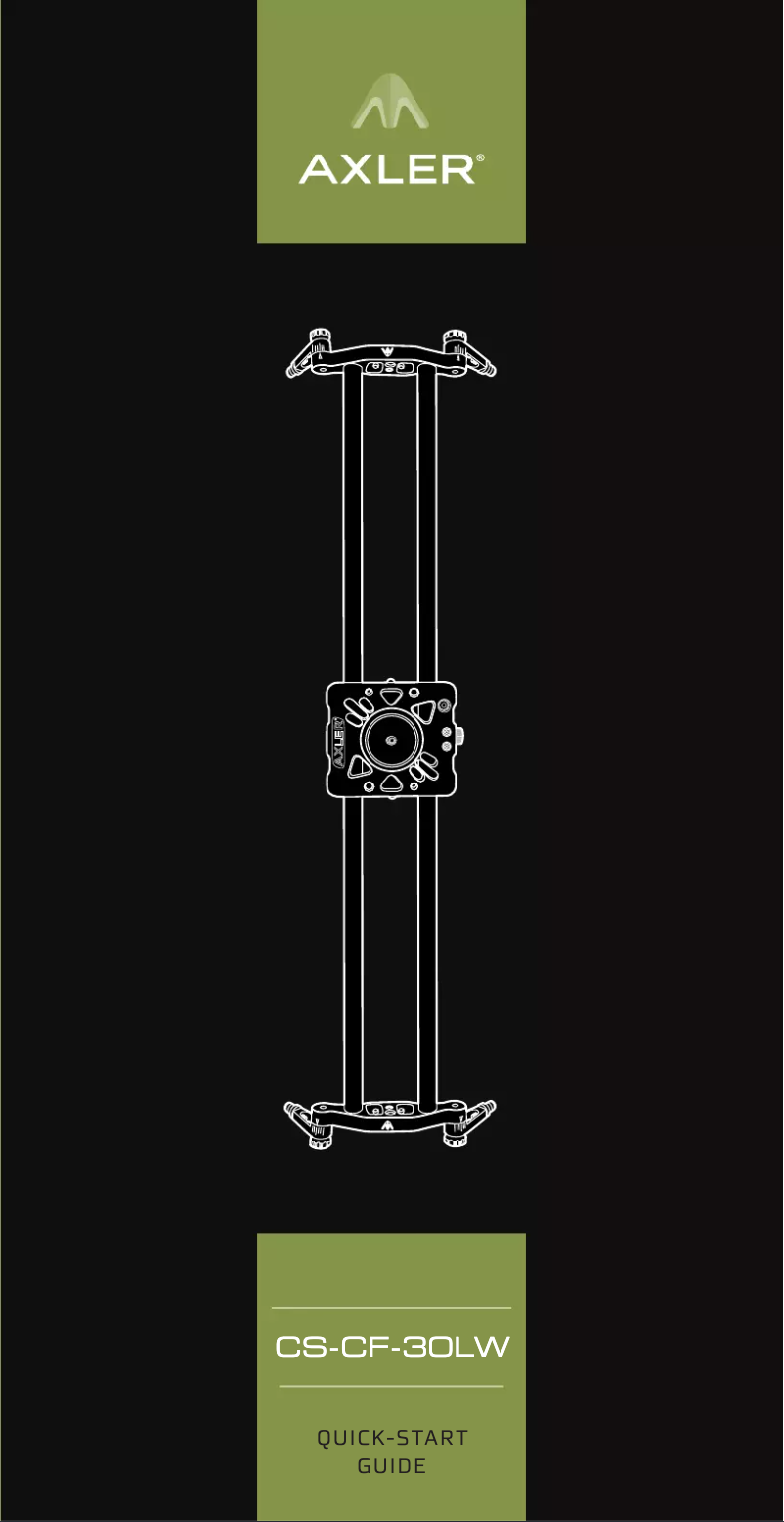 Page 1 de la notice Manuel utilisateur Axler CS-CF-30LW
