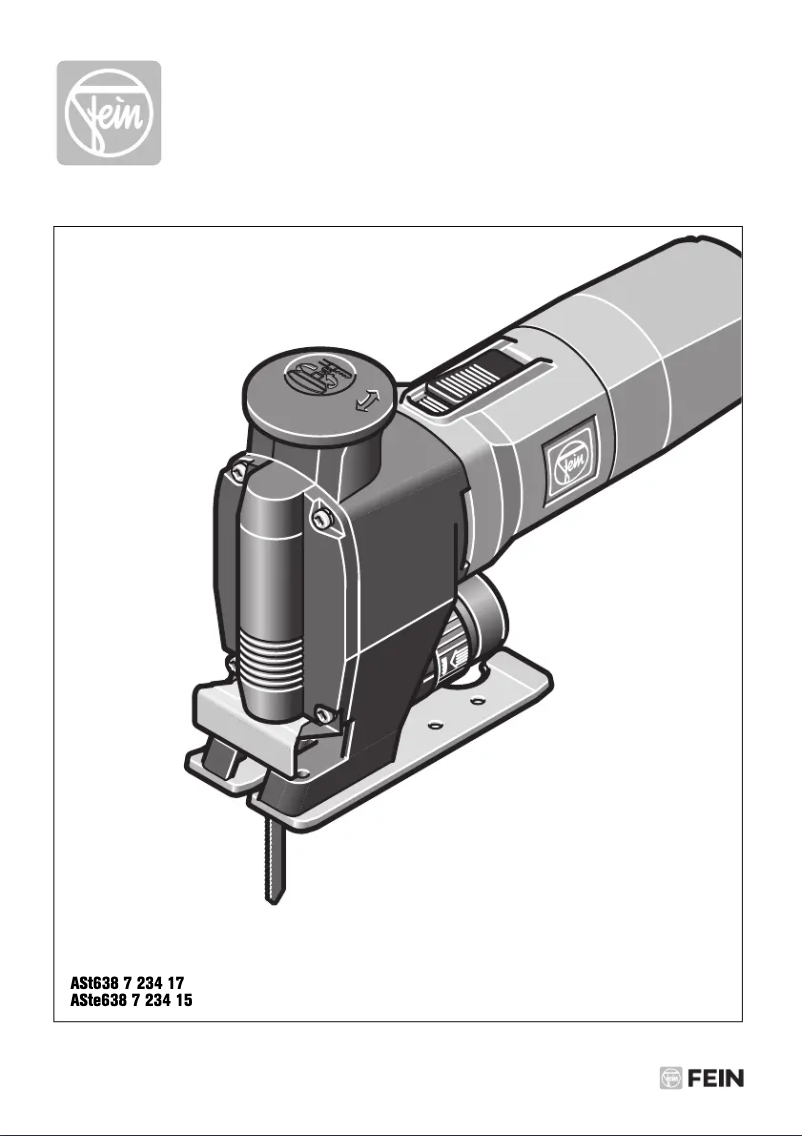 Page 1 de la notice Manuel utilisateur Fein ASte 638