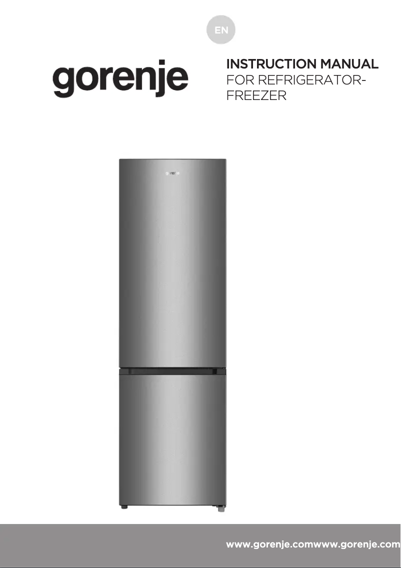 Page 1 de la notice Manuel utilisateur Gorenje RK4182PS4