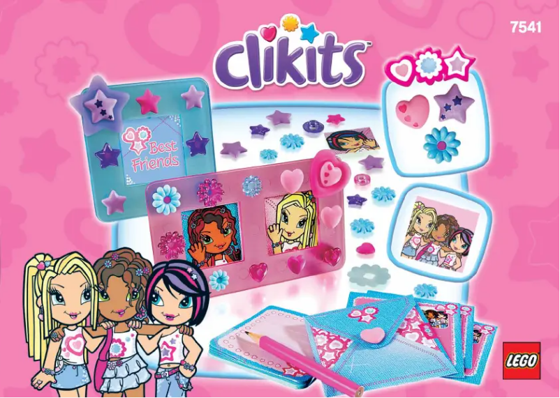 Page 1 de la notice Manuel utilisateur Lego Friendship Frames 'n' Notes