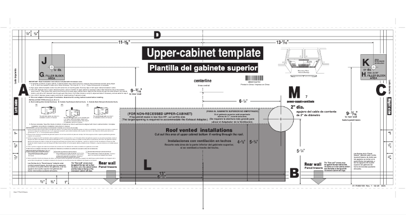 Page 1 de la notice Instructions / montage GE Profile PVM9005BLTS
