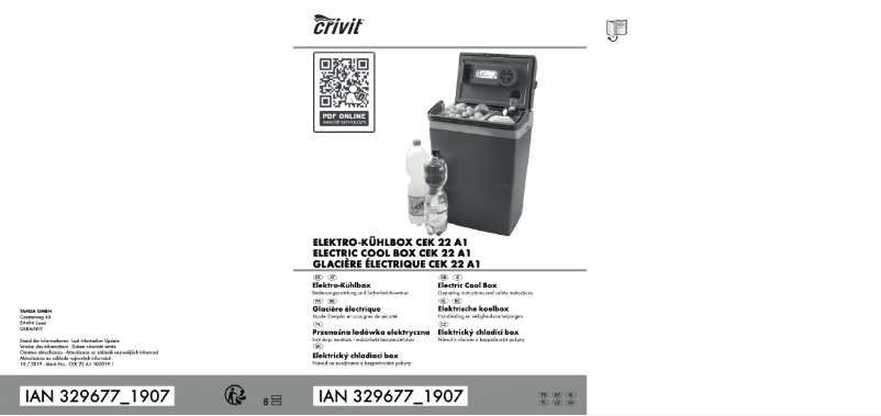 Página 1 del manual Manual de usuario Crivit CEK 29 A2