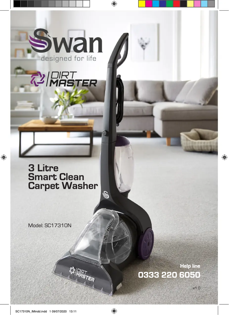 Page 1 de la notice Manuel utilisateur Swan Dirt Master SC17310N