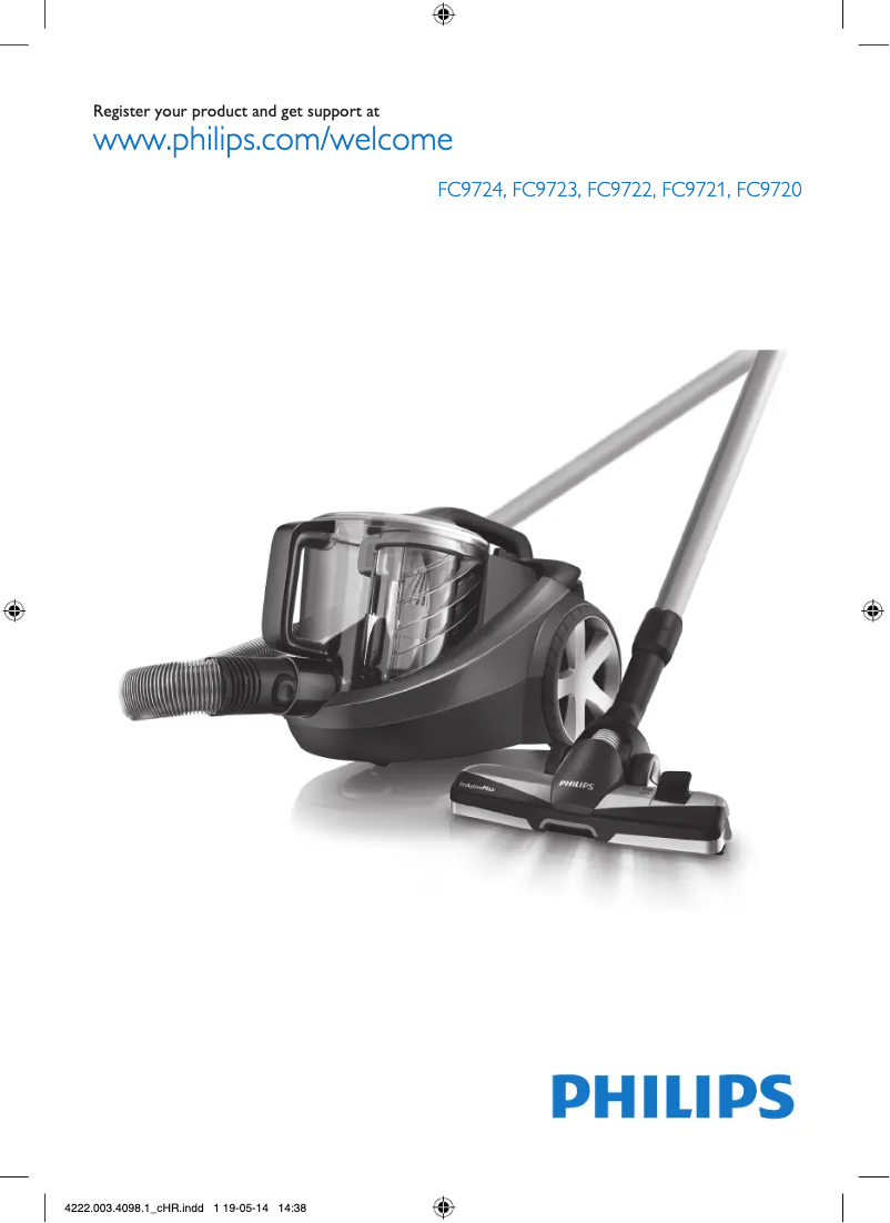 Página 1 del manual Manual de usuario Philips PowerPro Expert FC9720