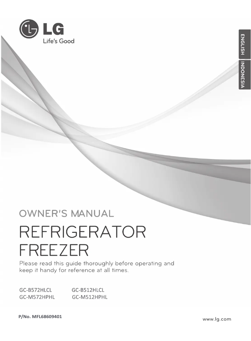 Page 1 of the manual User Manual LG GC-B512HLCL