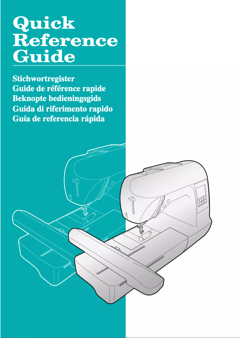 Página 1 del manual Manual de usuario Brother PE-780D