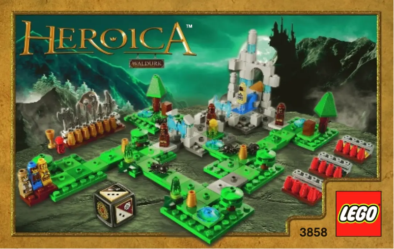 Page 1 de la notice Manuel utilisateur Lego Games 3858