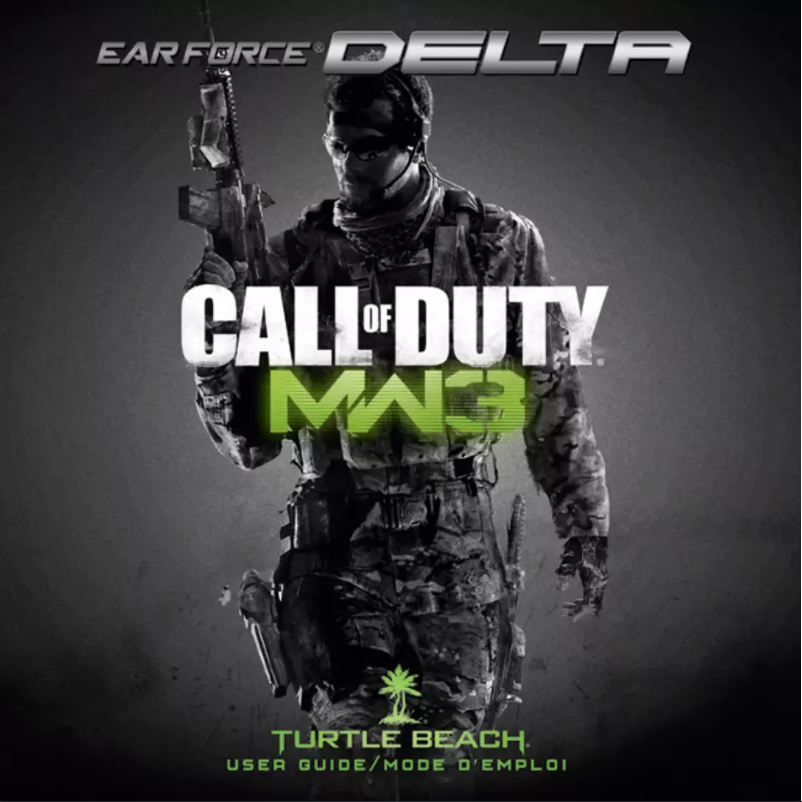 Page 1 de la notice Manuel utilisateur Turtle Beach Ear Force Delta