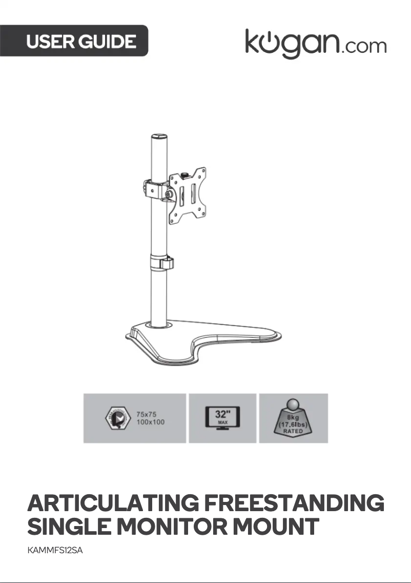 Page 1 de la notice Manuel utilisateur Kogan KAMMFS12SA