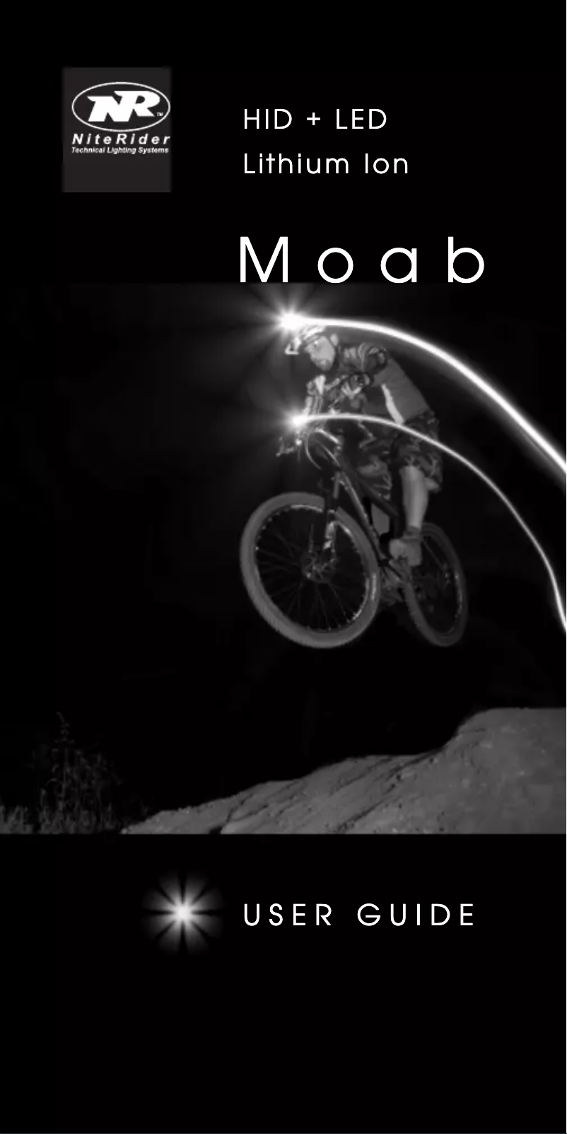 Page 1 de la notice Manuel utilisateur NiteRider Moab