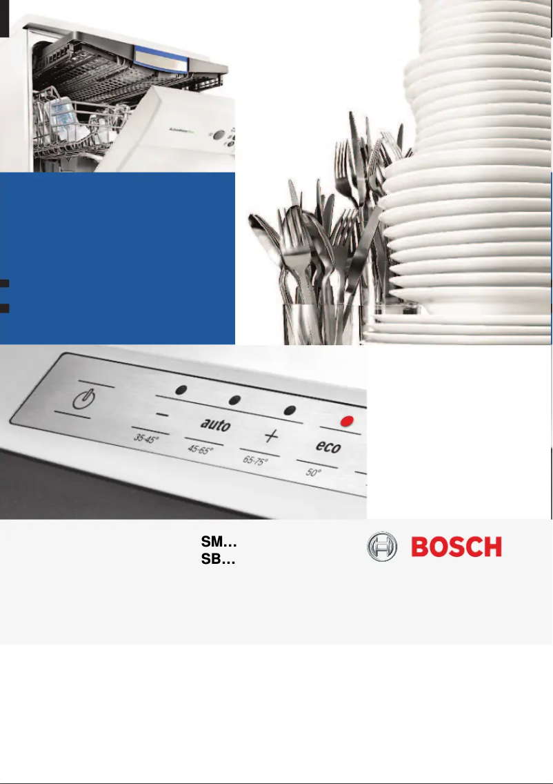 Page 1 of the manual User Manual Bosch SMV69T30UK