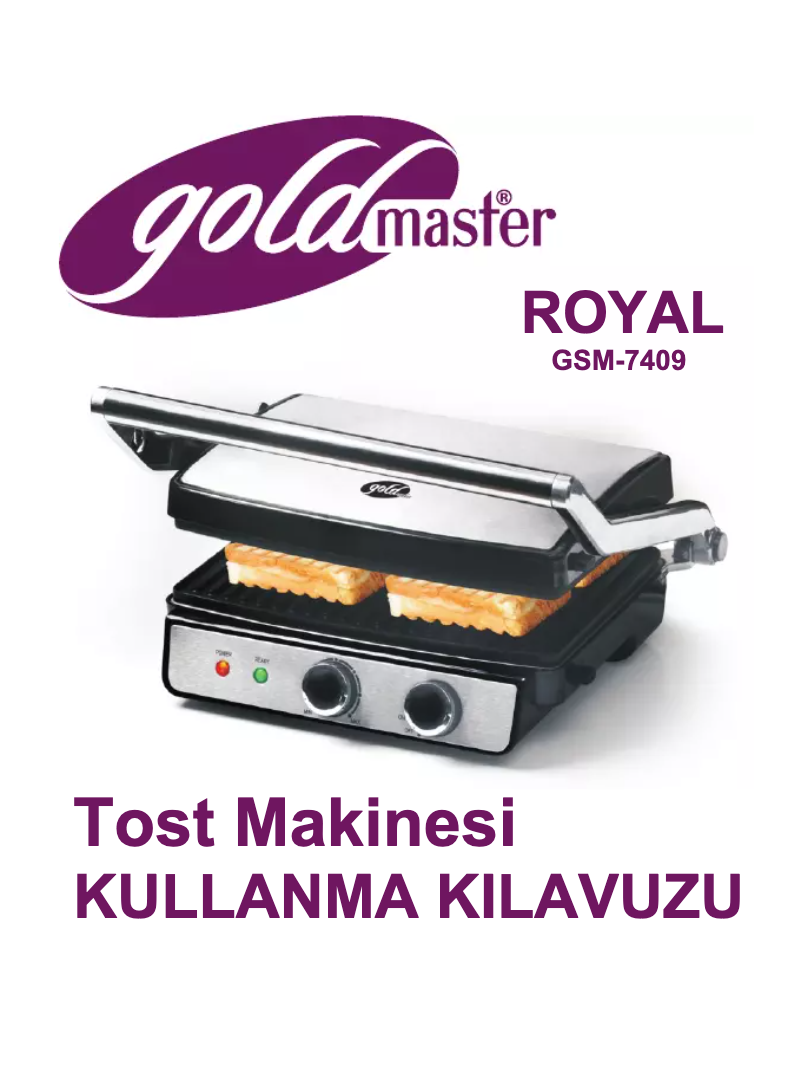 Page 1 of the manual User Manual GoldMaster Royal GSM-7409