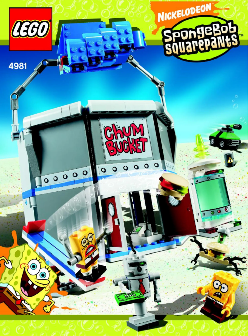 Page 1 de la notice Manuel utilisateur Lego The Chum Bucket