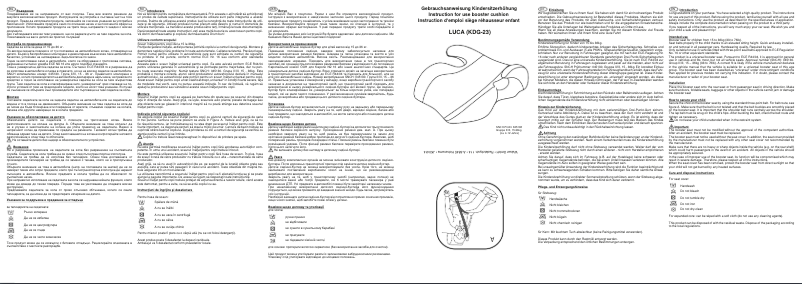 Page 1 de la notice Manuel utilisateur Walser LUCA KDG-23