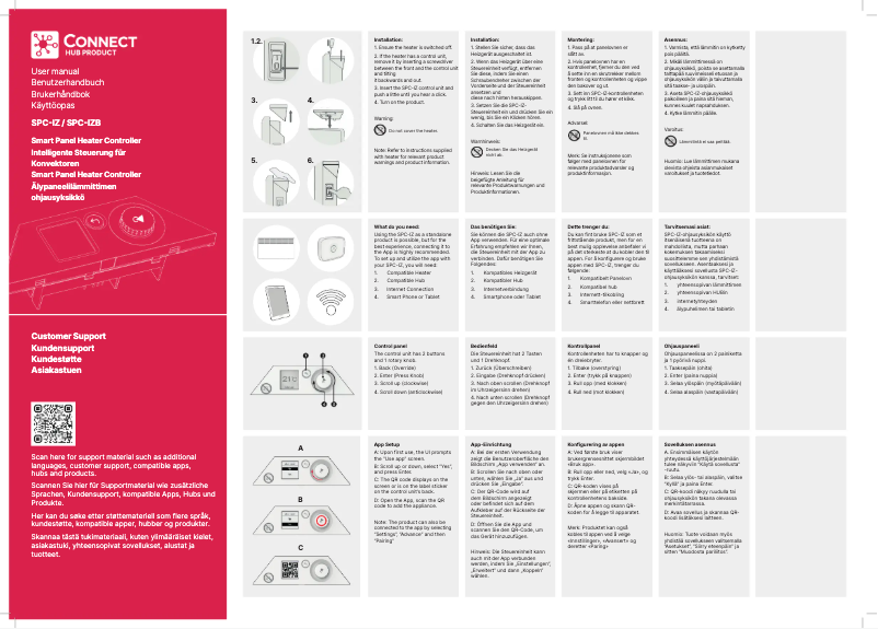 Page 1 de la notice Manuel utilisateur Nobo Connect SPC-IZ