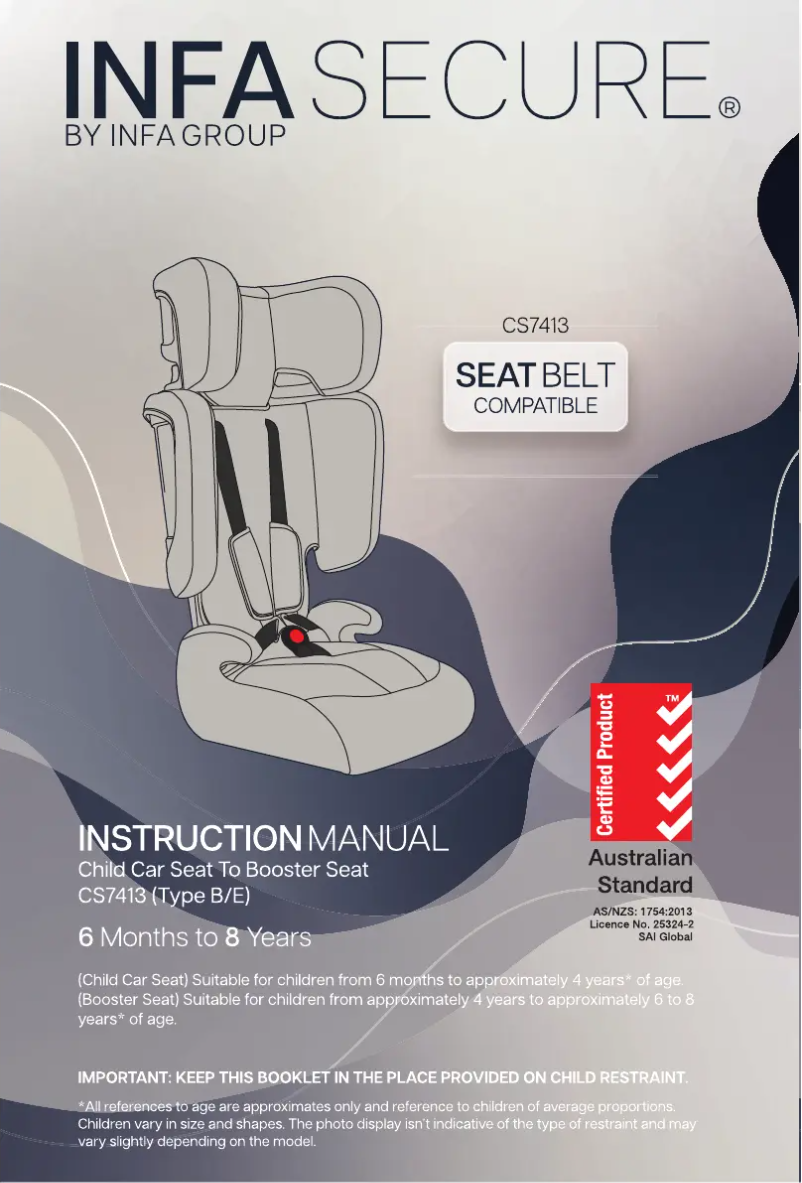 Page 1 de la notice Manuel utilisateur InfaSecure Pinnacle