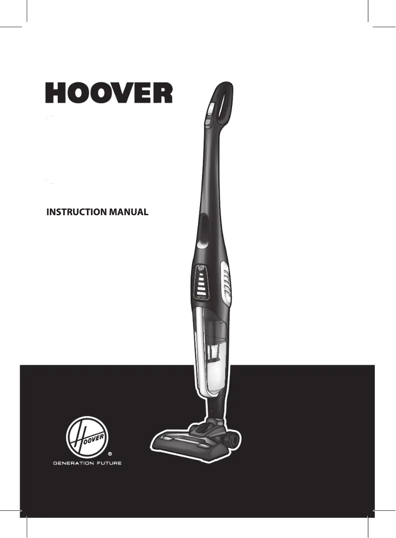 Page 1 de la notice Manuel utilisateur Hoover Unplugged UNP252C