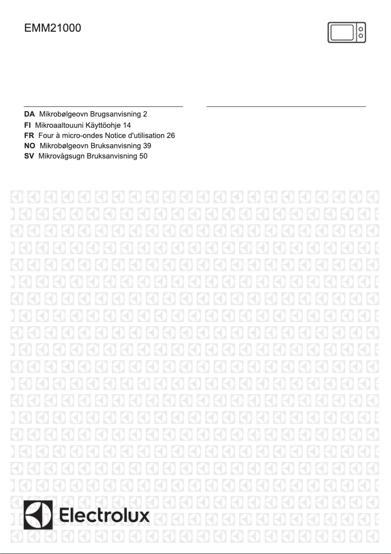 Página 1 del manual Manual de usuario Electrolux EMM21000W