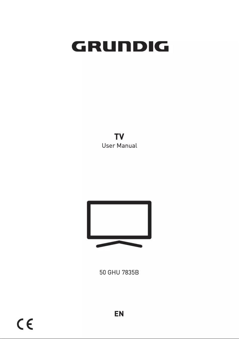 Página 1 del manual Manual de usuario Grundig 50 GHU 7835B