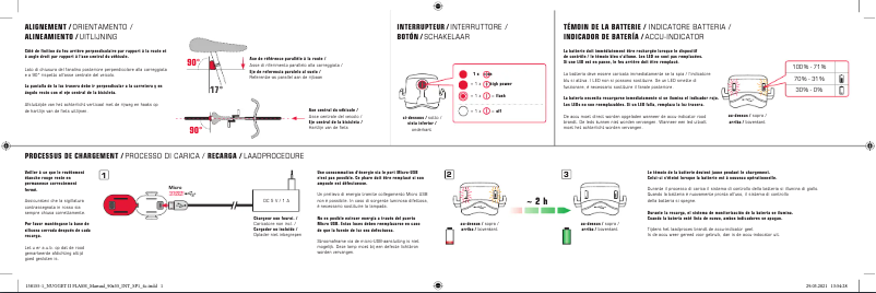 Page 1 de la notice Manuel utilisateur Sigma Nugget II