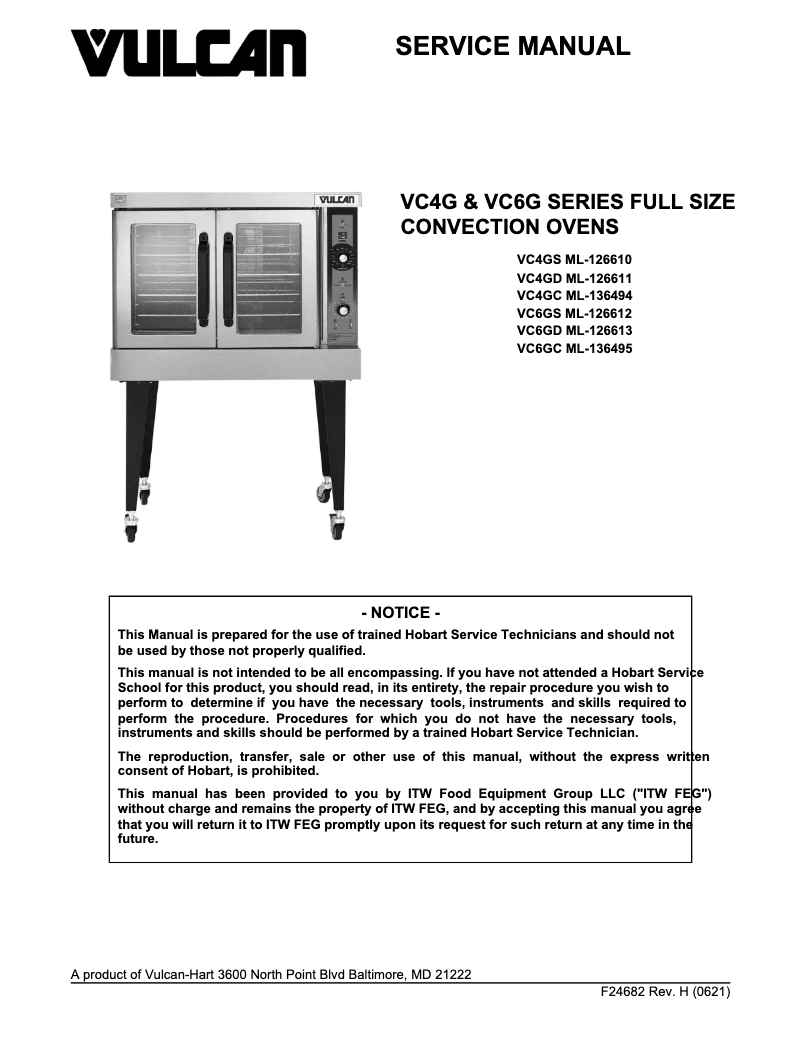 Page 1 de la notice Manuel utilisateur Vulcan VC4GC
